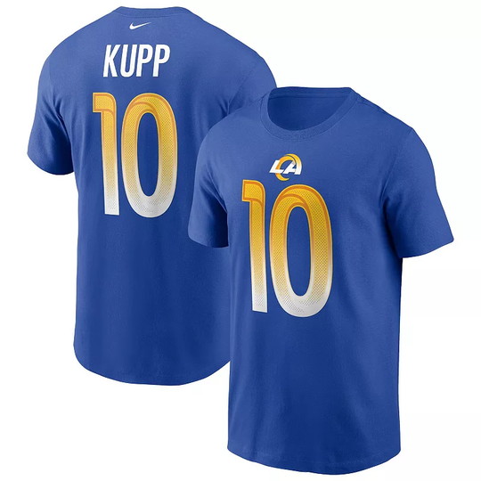 Men's Nike Cooper Kupp Royal Los Angeles Rams Name & Number T-Shirt, Size: 3XL, Blue