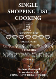 Single Shopping List Cooking Catriona Macdougall Author