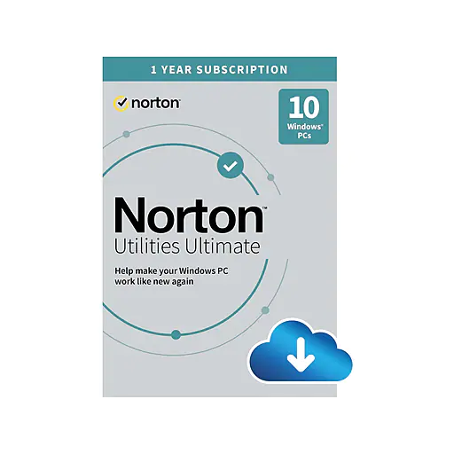 Norton Utilities Ultimate for 10 PCs, Windows, Download (21428852)