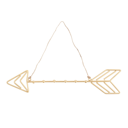 Gold Arrow Wall Jewelry Holder by World Market