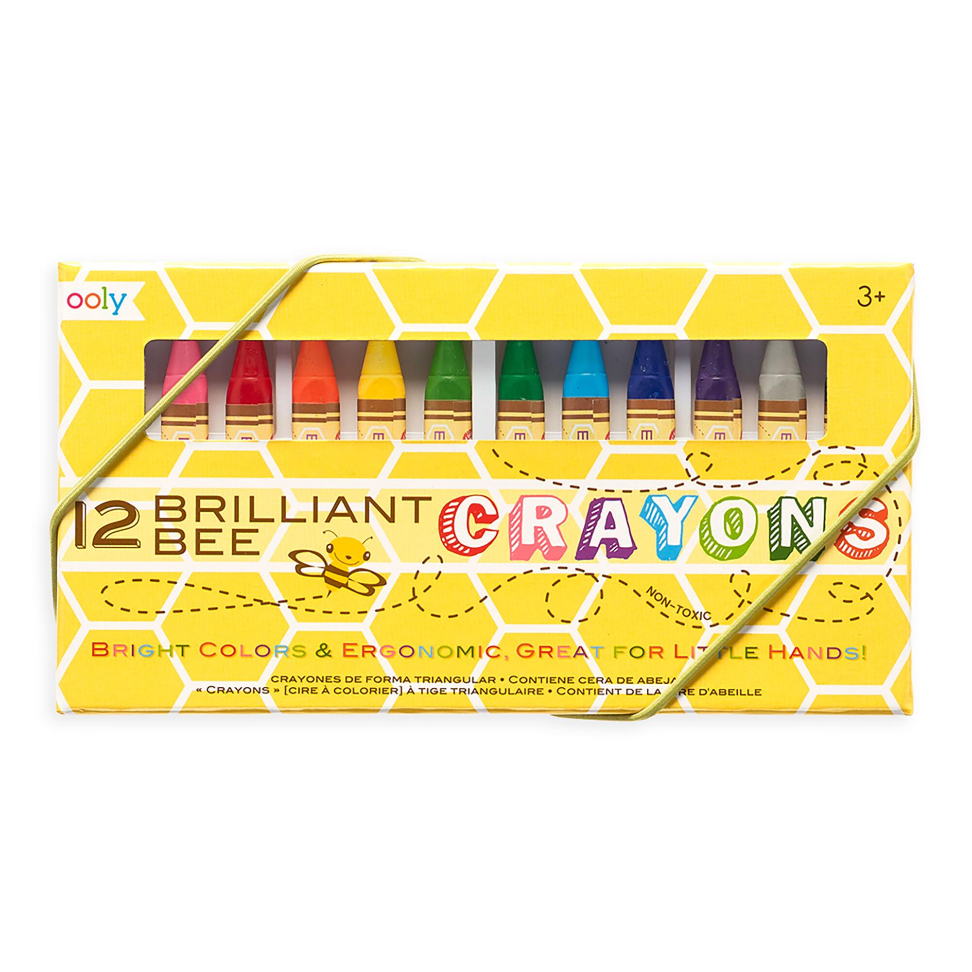 Ooly Brilliant Bee Crayons 12 Pack by World Market