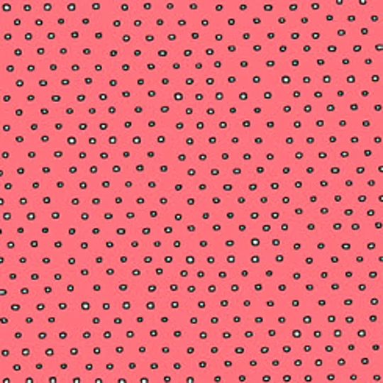 Pixie Square Dot Blender - Dark Salmon Fabric By Ink & Arrow