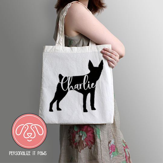 Toy Fox Terrier Tote Bag