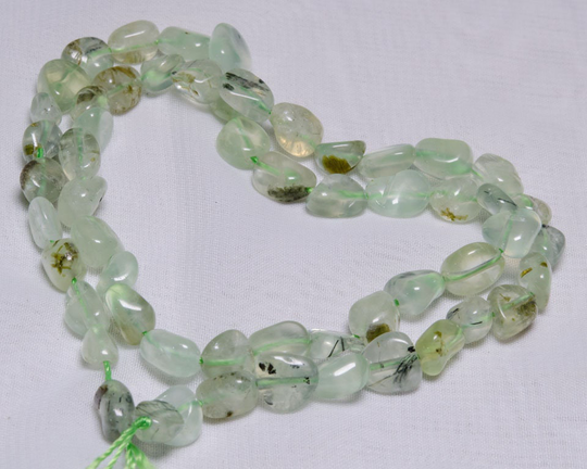 Wholesale Full Strand Natural Prehnite Quartz Beads, Jewelry, Necklace, Pendant, Crystal Necklace, Gift For Her, Gemstone Necklace