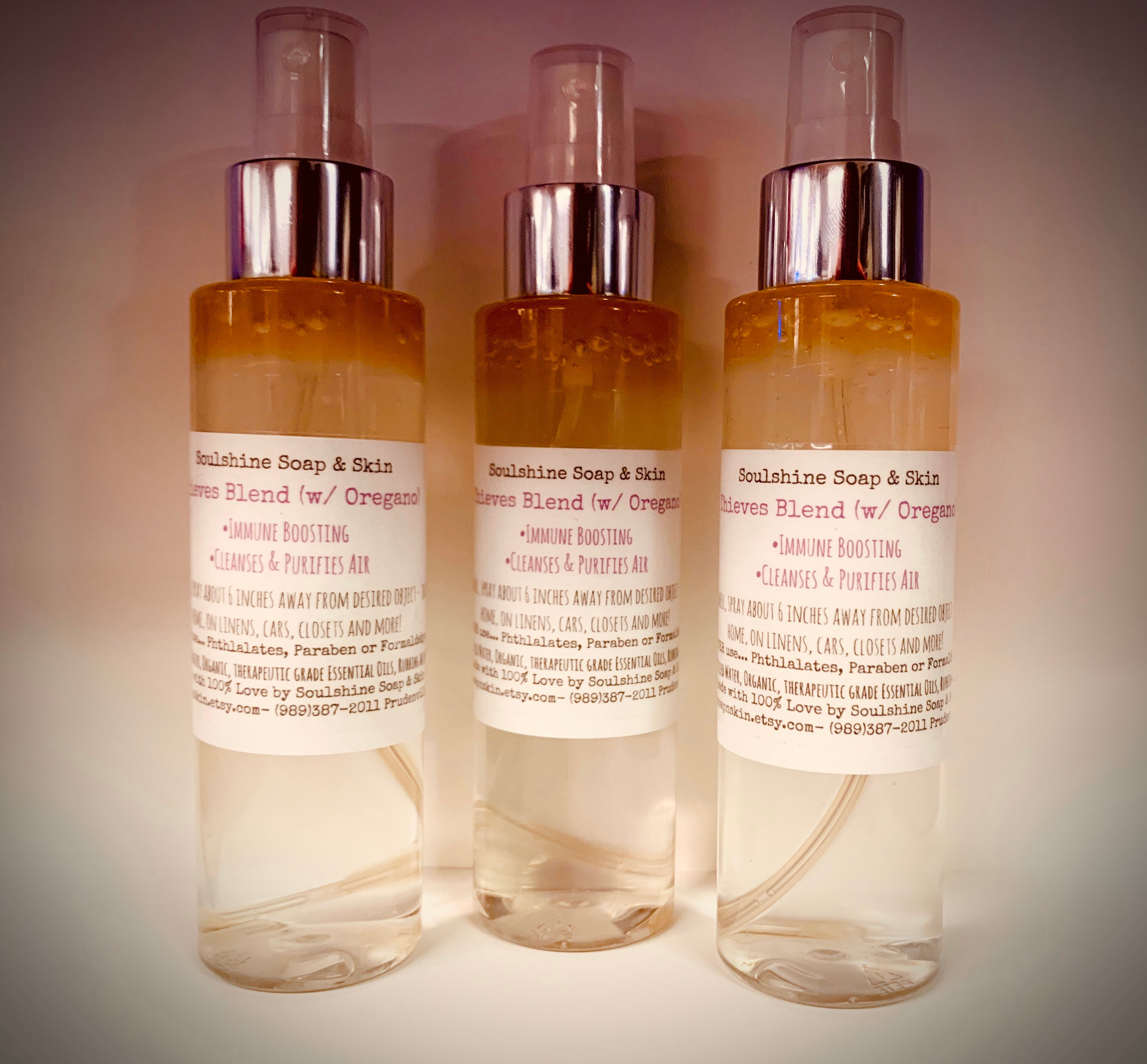 Thieves Spray - Blend - Essential Oil - Cinnamon - Clove Immune Boosting