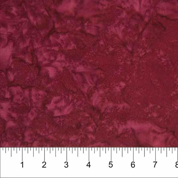 Batik Blender - Sangria From Banyan Shadows Collection By Northcott Fabrics 100% Cotton