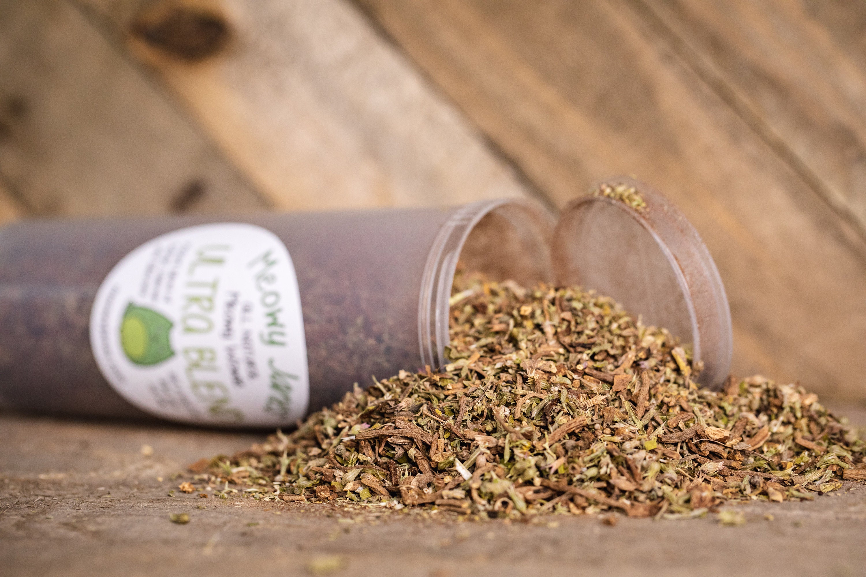 Ultra Blend - Catnip, Valerian Root, Silvervine Powder Mix | Add On A Refillable Toy All Natural Cat Treat Unique Gift For Present