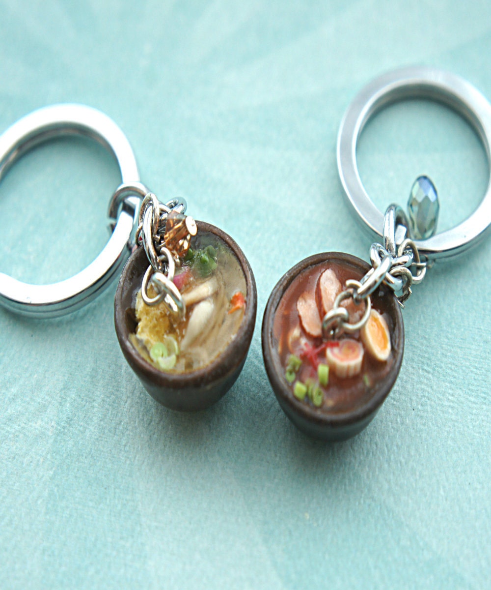 Ramen Noodles Keychain