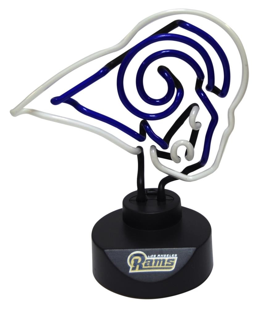 The Memory Company Los Angeles Rams 12-in Constant Neon Man Cave Lighted Sign | NFL-LAR-1808
