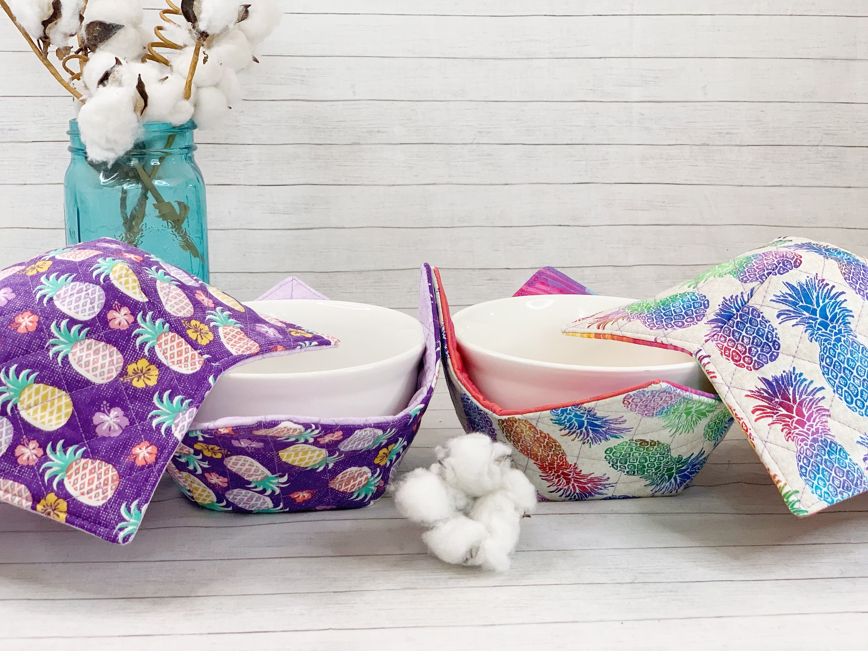 Pineapple Bowl Cozy, Microwave Kitchen Essentials, Soup Bowl, Rv Accessories, Dorm College Student Gift, First Apartment