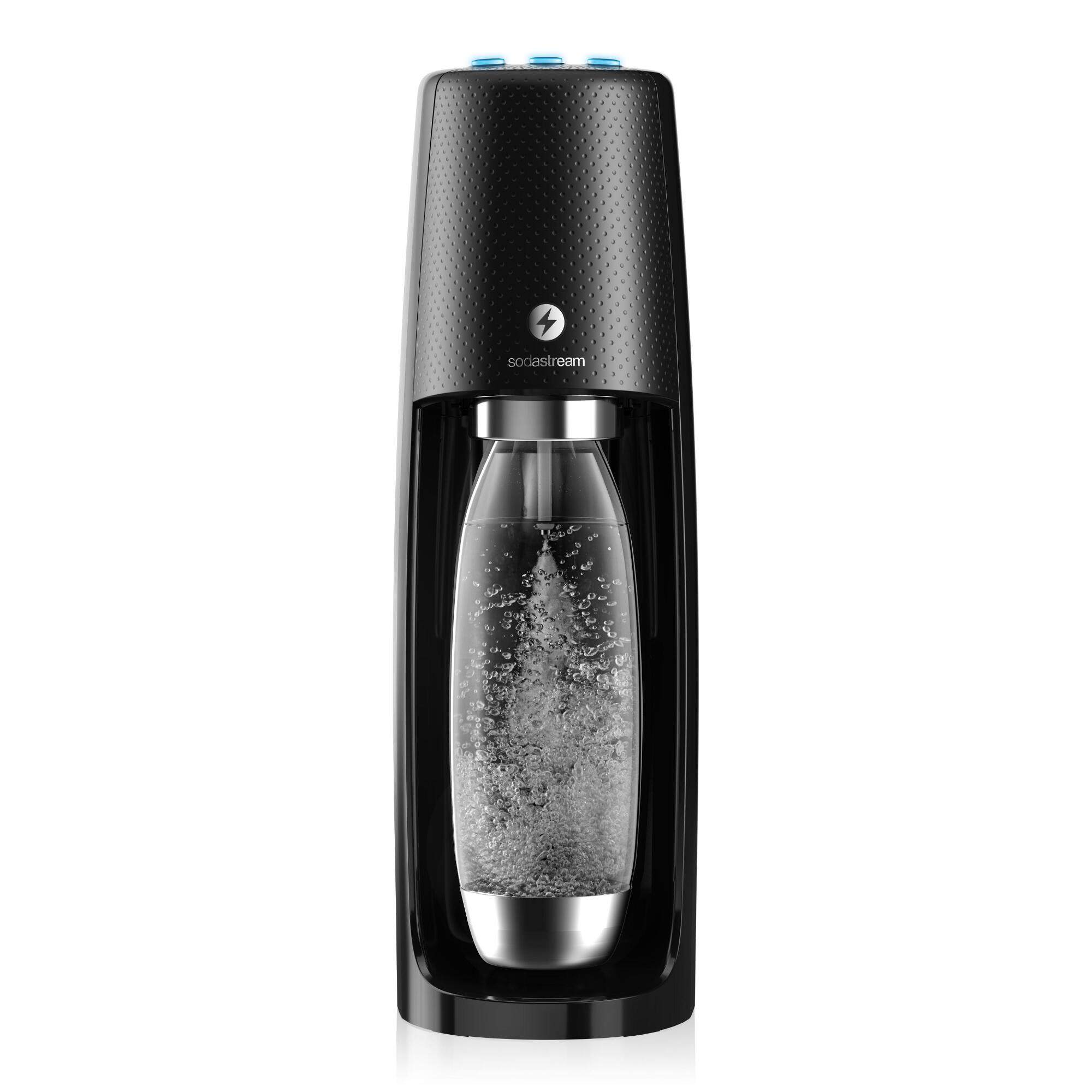 Black SodaStream Fizzi One Touch Sparkling Water Maker Kit by World Market