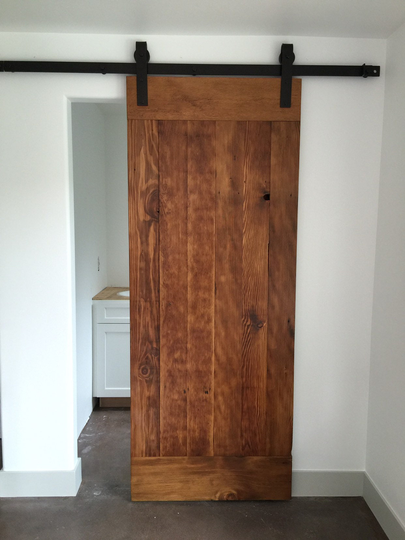 Rustic Fir Barn Door