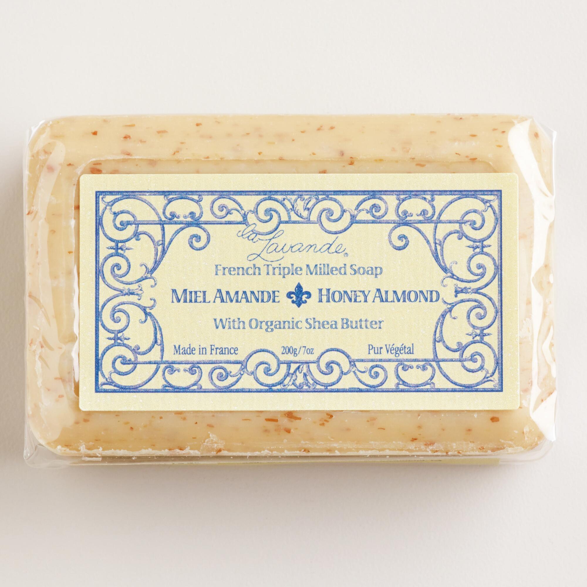 La Lavande Honey Almond Bar Soap by World Market