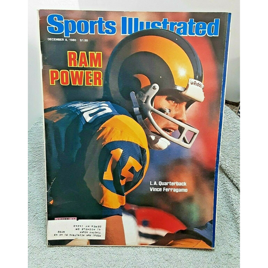 Sports Illustrated December 8 1980 Vince Ferragamo Los Angeles Rams