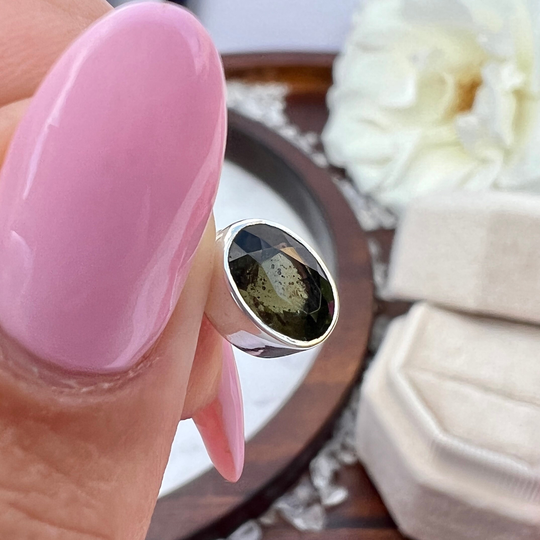 Trusted Seller Moldavite Jewelry Pendant Real Authentic Genuine Faceted Czech