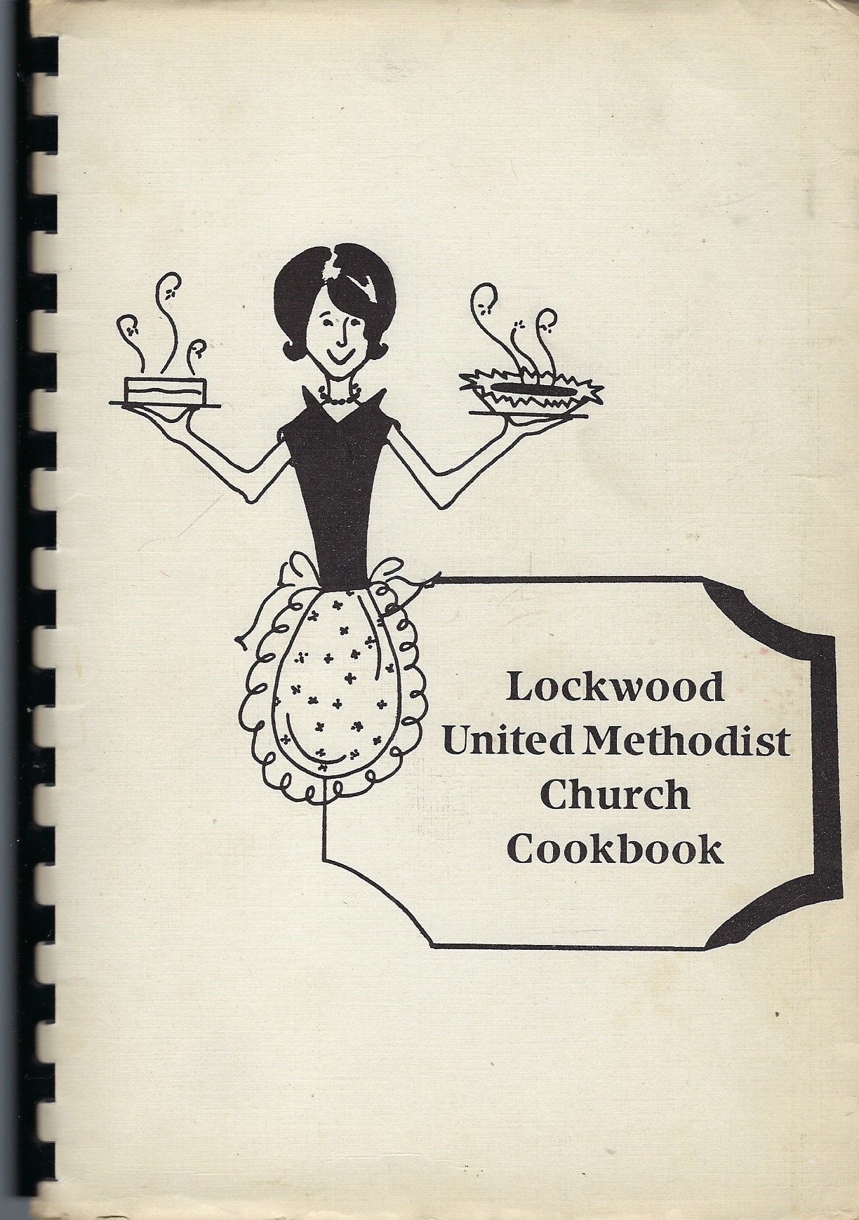 Akron Ohio Vintage 1970S Lockwood United Methodist Church Cookbook Oh Community Favorite Recipes Collectible Souvenir Spiral Bound Rare Book