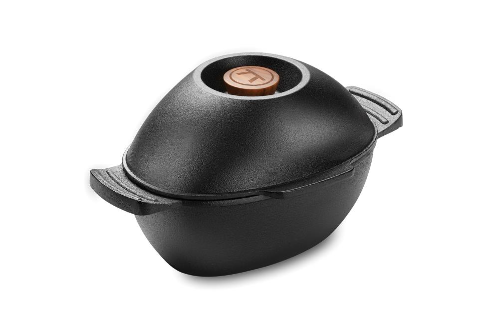 Outset 2-Pack Cast Iron Grill Pan | 76495