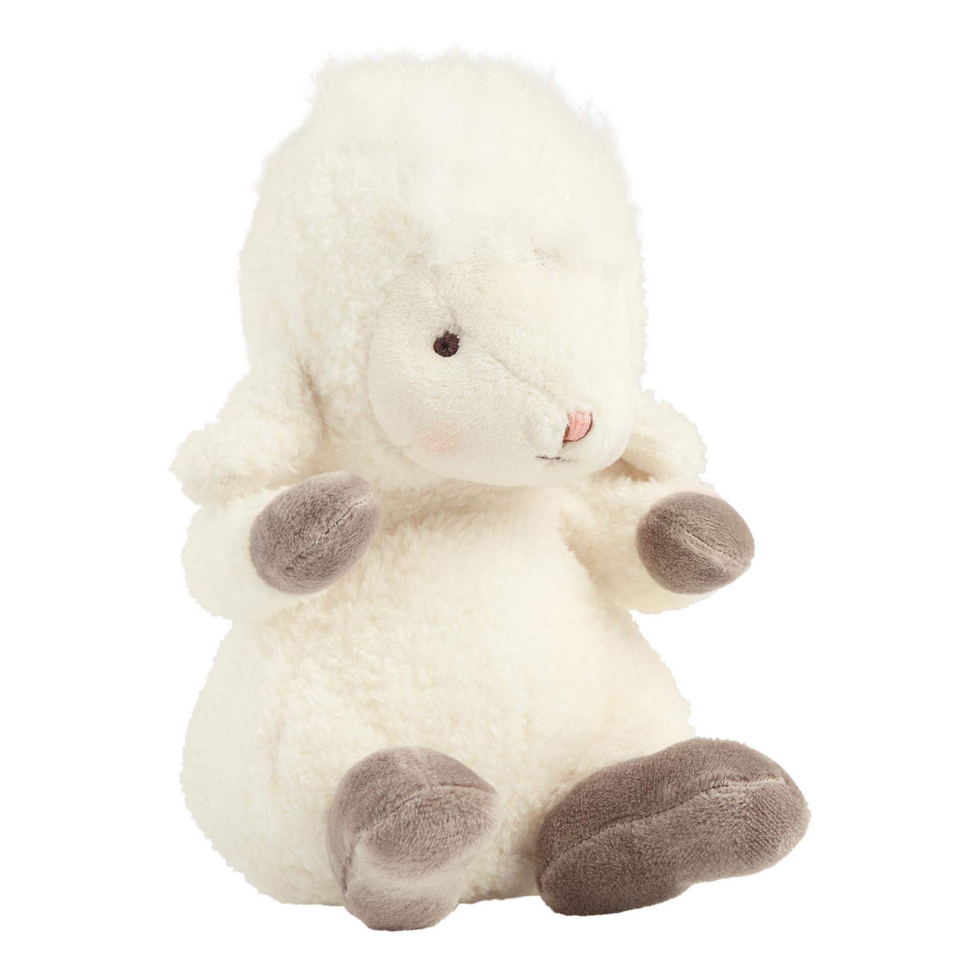 Bunnies by the Bay Lil Baa Plush Stuffed Lamb by World Market