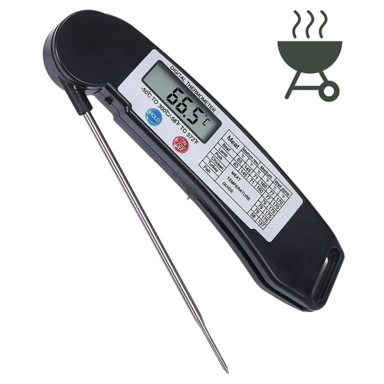 Meat Thermometer Instant Read Digital Kitchen Grill Cooking BBQ Baking Food NEW