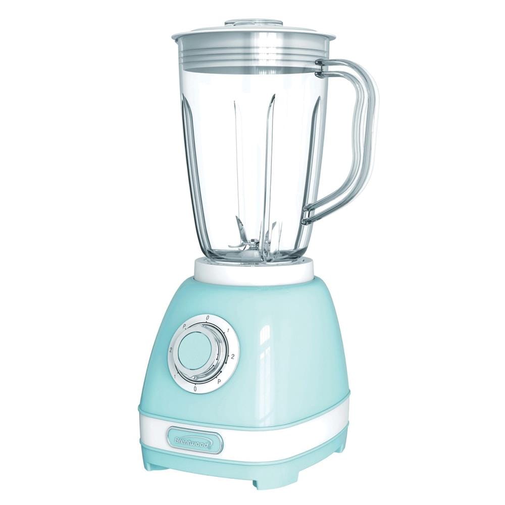Brentwood Appliances 50-oz Blue 350-Watt Pulse Control Blender Stainless Steel | JB-330BL
