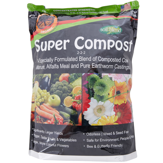 Soil Blend Concentrated super compost 8-lb Organic | SBSC8