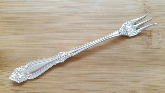 Antique Wm Rogers 1898 Blenheim Seafood/Cocktail Fork 5 7/8", Set Of 3