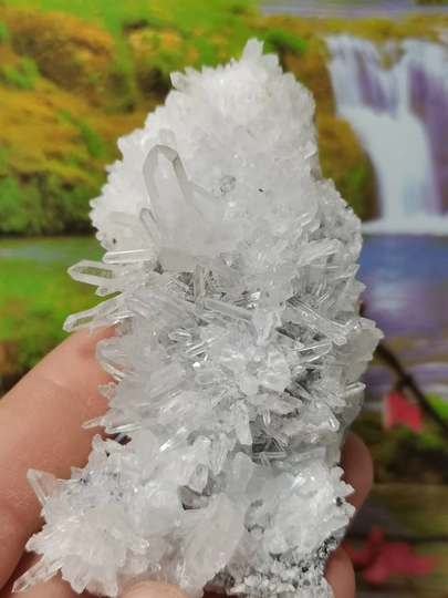 Quartz From Bulgaria, Gold Minerals, Crystal Stone, Raw Natural, Gift Minerals, Collection, Rare, Cluster