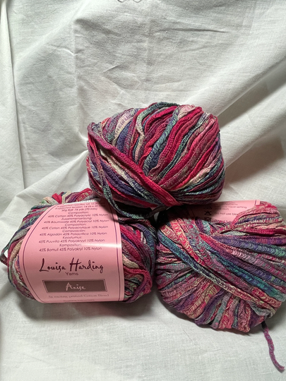 Louisa Harding, Anise, Multi Color Printed Cotton Blend, Reds, Blues, Purples+ Blend Ships Free