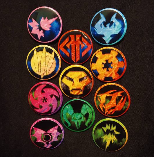 He-Man & The Masters Of Universe Sigils Set | Single Purchase Or 11 Buttons, Pinback 1.5 2.25 Inches[Read The Details Carefu