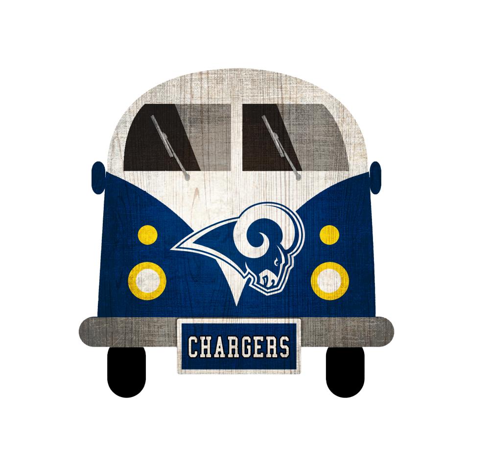 Fan Creations Los Angeles Rams Frameless 12-in H x 12-in W Sports MDF Print | N0934-LAR