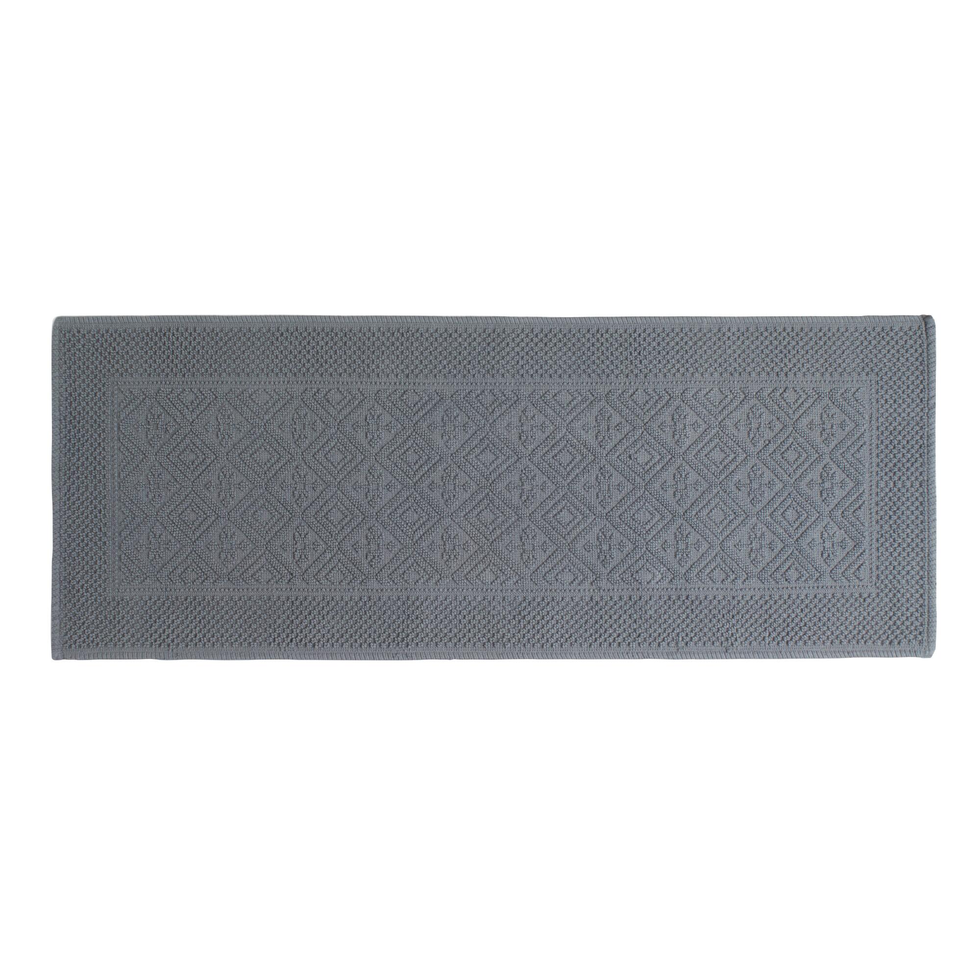 Gray Woven Bath Mat by World Market