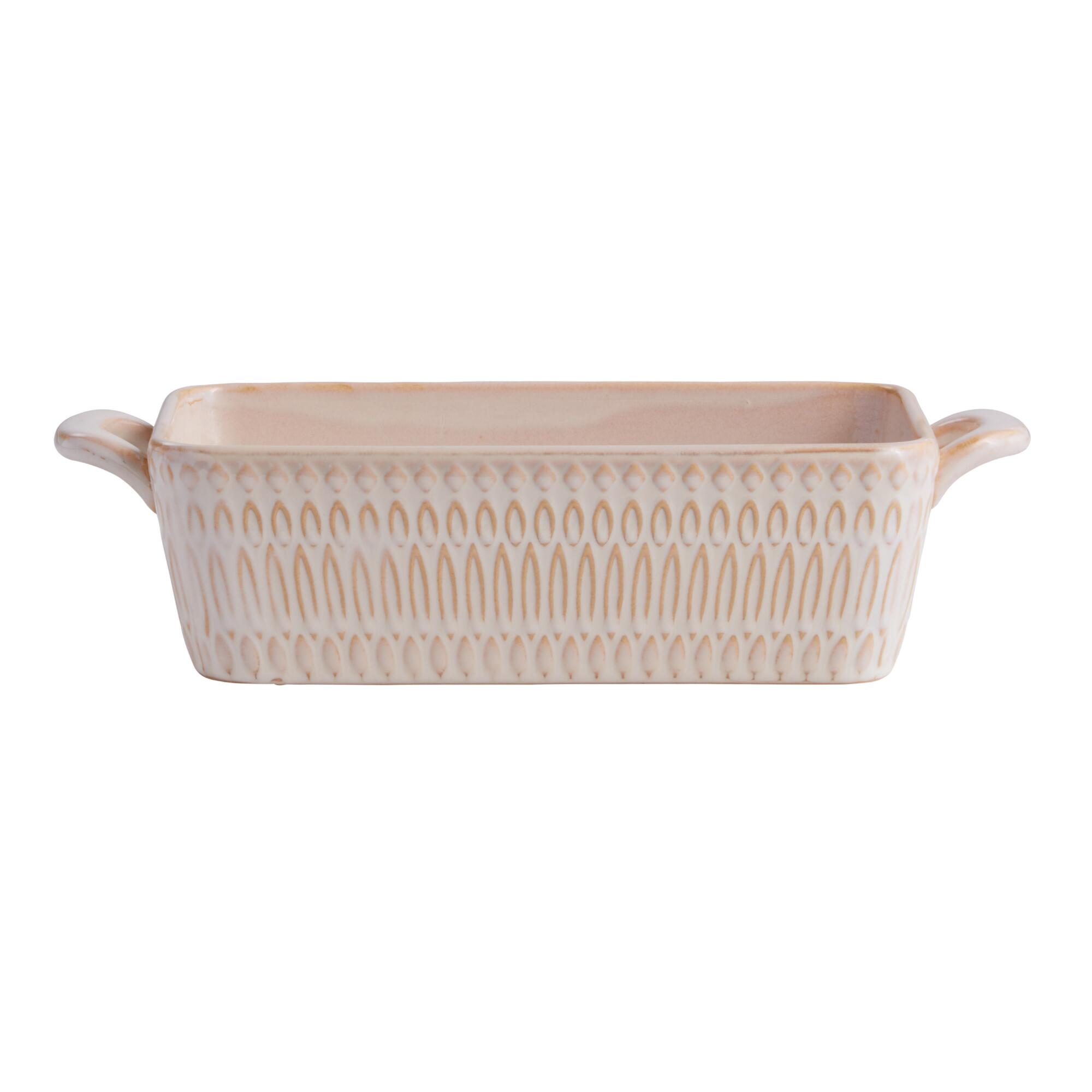 Textured Ceramic Loaf Pan by World Market