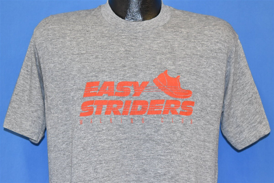 80S Easy Riders Walking Club Rayon Tri Blend T-Shirt Large