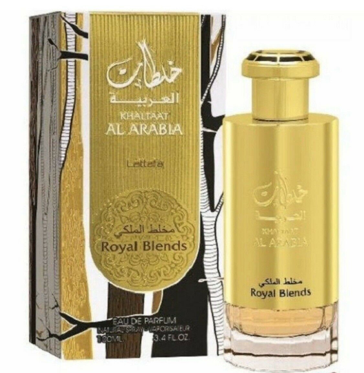 Khaltat Arabia Royal Blends Gold Perfume By Lattafa Perfumes/Super Amazing