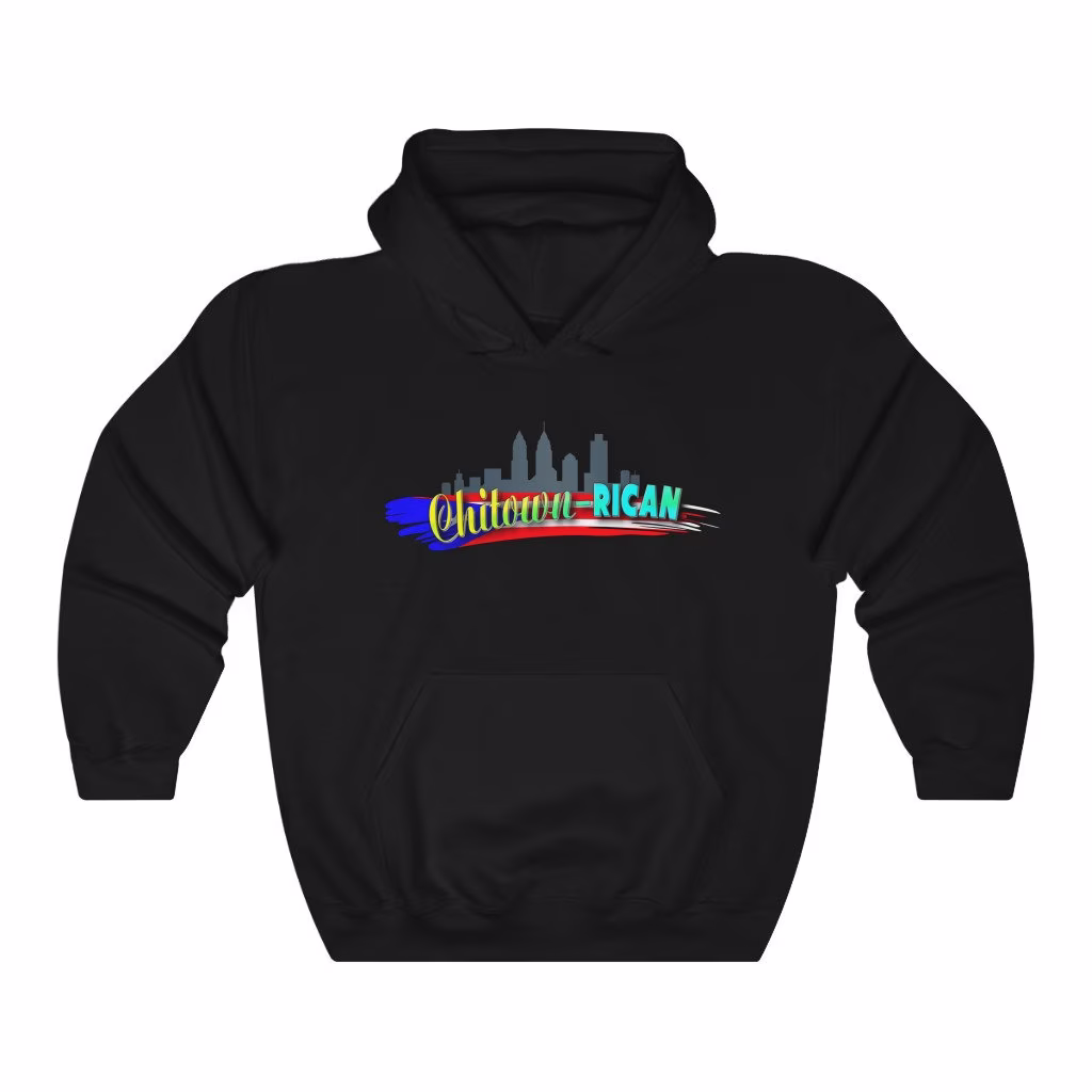 Chitown-Rican Unisex Heavy Blend Hooded Sweatshirt