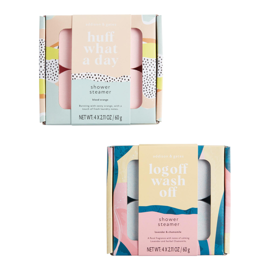 A&G Shower Steamer Box 4 Count: Pink by World Market