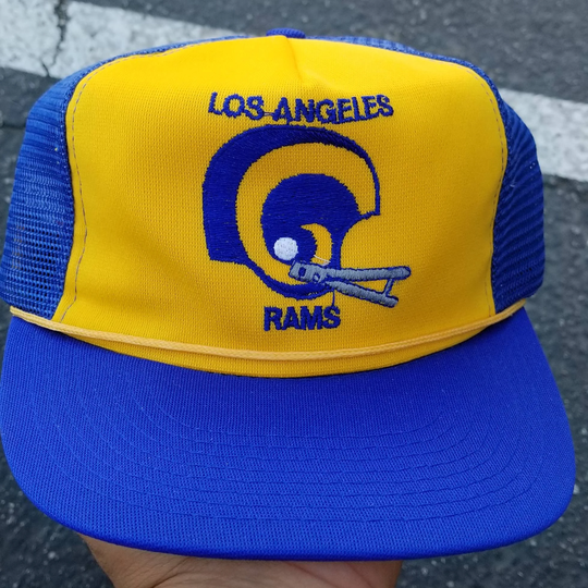 New Original La Rams Snapback Hat, Vintage La Hat, 80S Rams Hat, Rams Snapback, Los Angeles Hat, La Trucker Hat