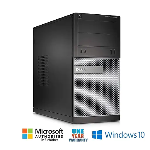 Dell OptiPlex 3020 Refurbished Desktop Tower, Intel i5 4570 3.2GHz Processor