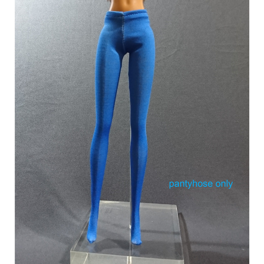 Handmade~Doll Stockings/Pantyhose For 12" Doll~ Barbie, Fr, Silkstone, Tall Barbie, Muse Barbie No. B0016-1-000460-C