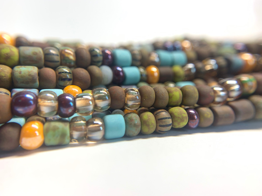 3x4mm | 6/0 Gala Blend, Seed Beads, Czech Glass Beads