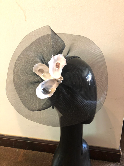 Oyster Fascinator -Oyster Festival Headband - Shell Headpiece