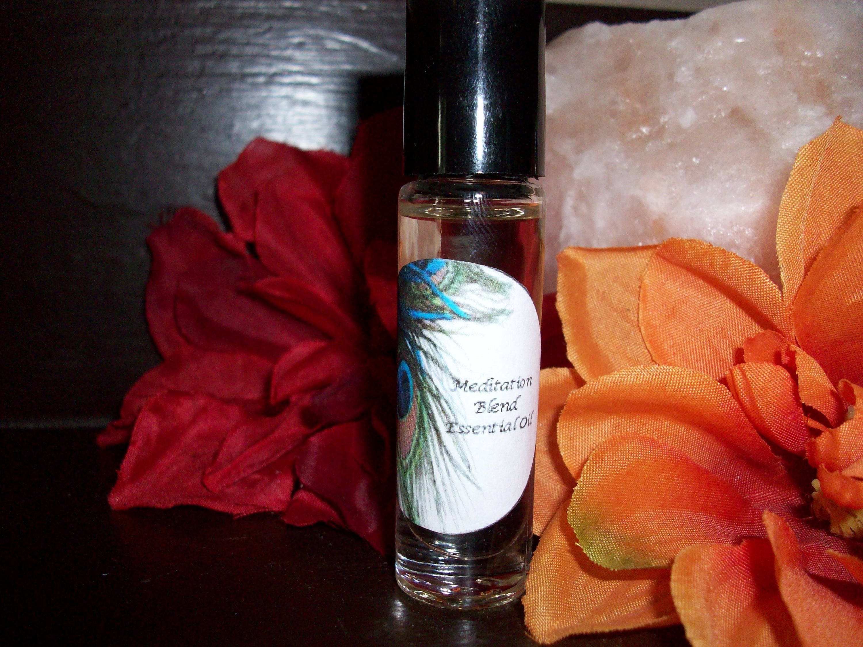 Meditation Blend Essential Oil 1/3 Oz Roller Bottle