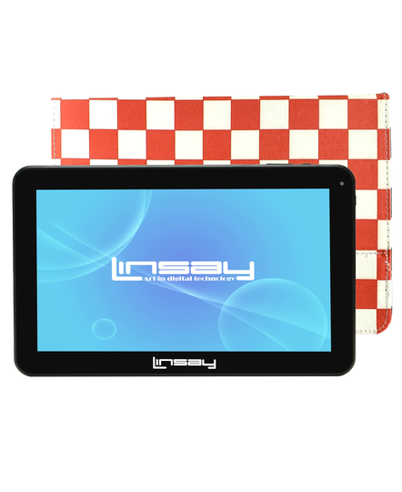 LINSAY 10.1-in Wi-fi Only Android 11 Tablet with Accessories with Case Included;; | F10XHDCRWS