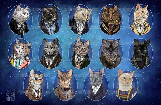 Doctor Mew 11x17 Poster