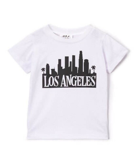 Los Angeles White & Black Graphic Tee