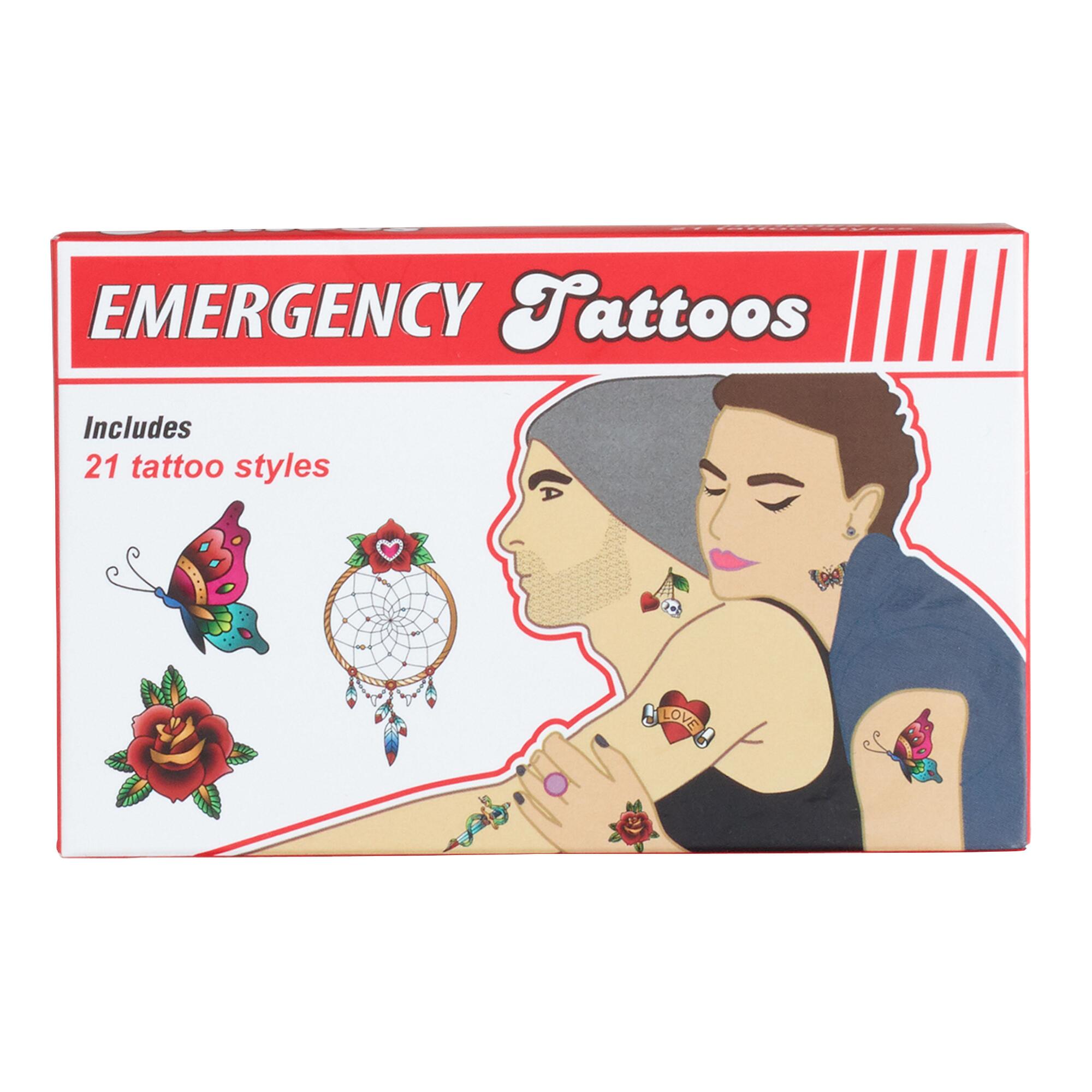Emergency Temporary Tattoos by World Market