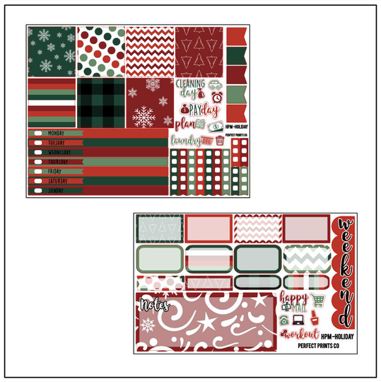 Holiday Sticker Kit For The Mini Happy Planner