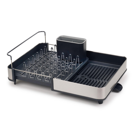 Joseph Joseph Gray Steel Extend Expandable Dish Rack by World Market