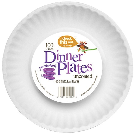 Kroger Paper Plates - 100.0 ea