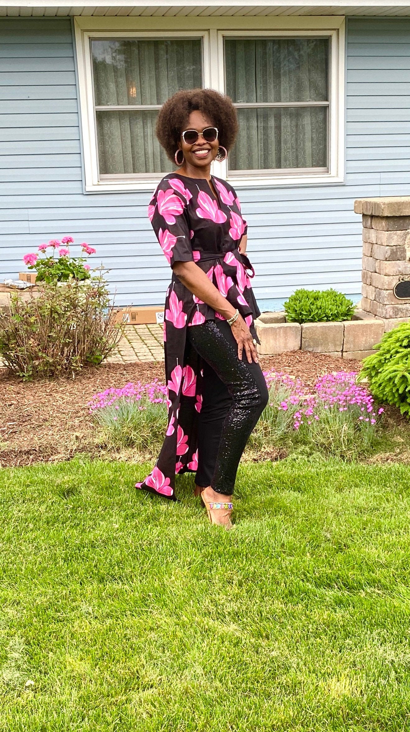 African Clothing Ankara Dress For Women Maxi Long Top Asymmetrical Fashion Elegant Summer For Resort